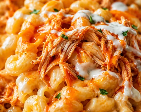 Buffalo Chicken Mac and Cheese
