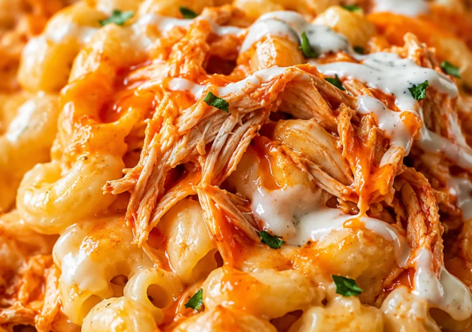 Buffalo Chicken Mac and Cheese