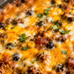 Cheesy Taco Casserole Bake