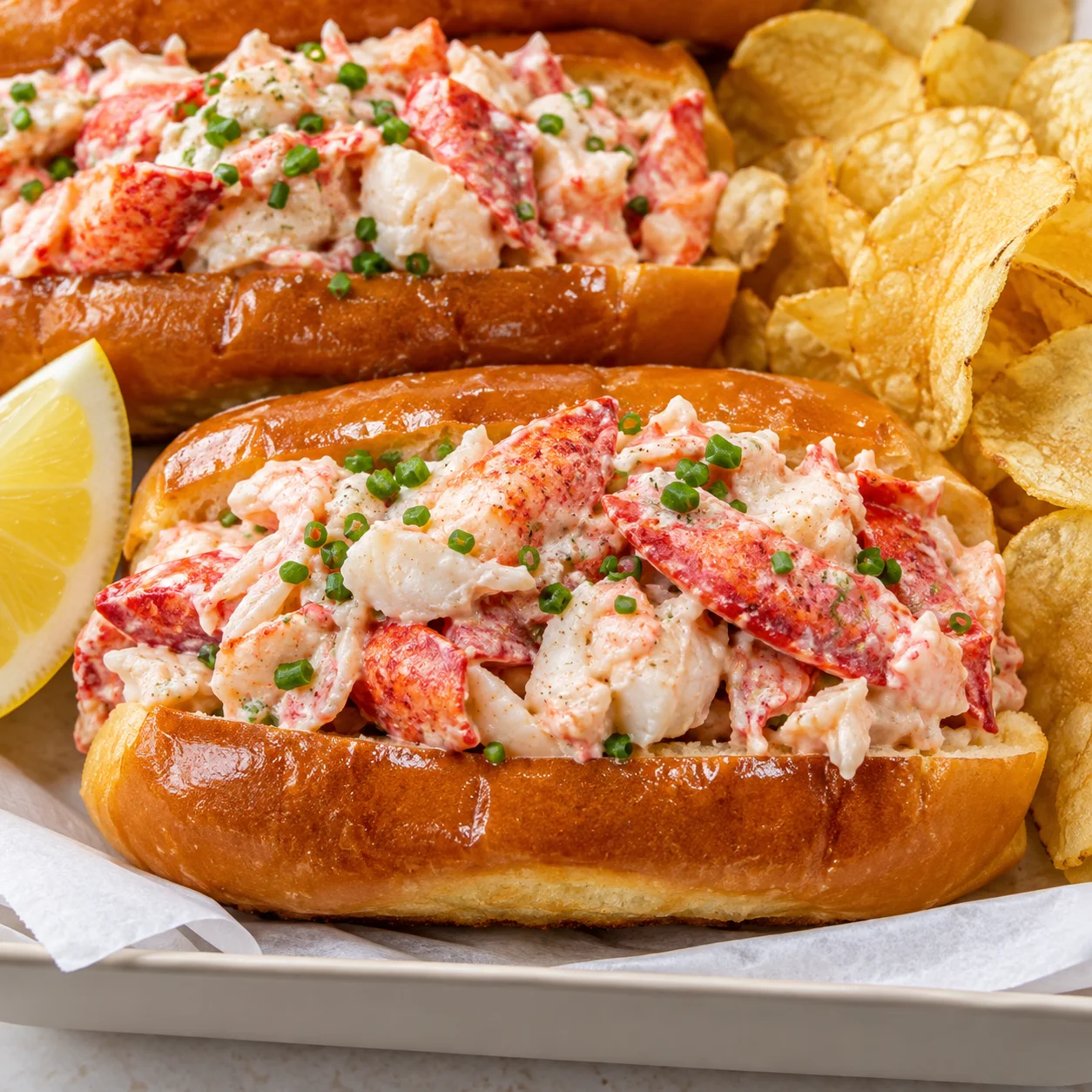 Classic MAINE LOBSTER ROLLS RECIPE