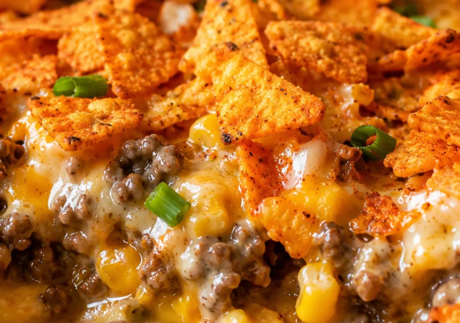 Doritos Casserole With Ground Beef