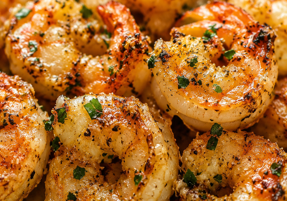 Garlic Parmesan Roasted Shrimp