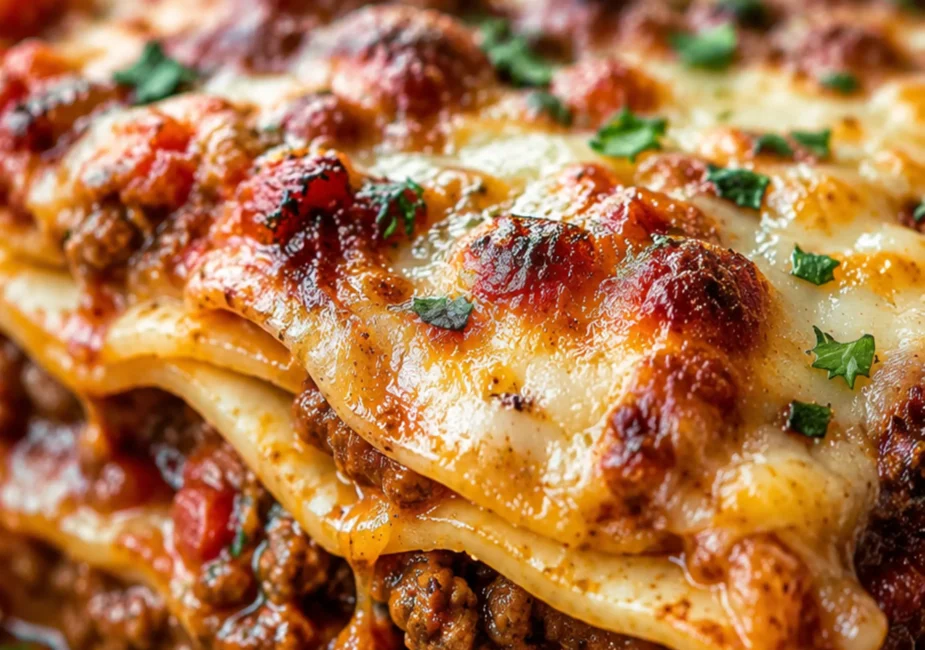Lasagna Without Ricotta