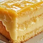 Lemon Custard Cake Recipe