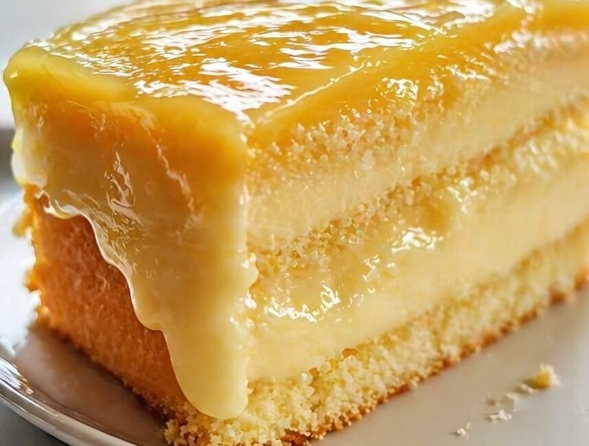 Lemon Custard Cake Recipe
