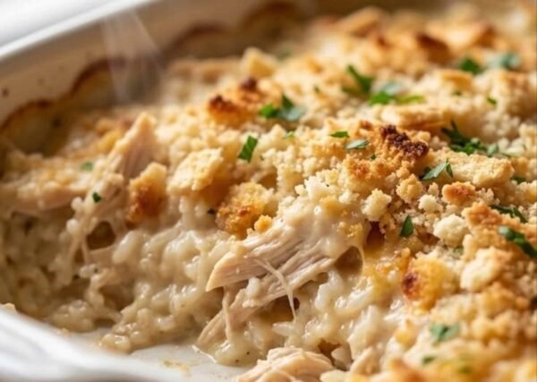 Mamaw’s Chicken & Rice Casserole