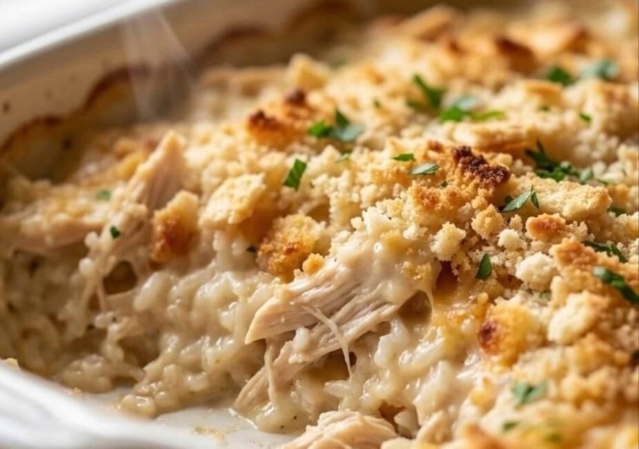 Mamaw’s Chicken & Rice Casserole