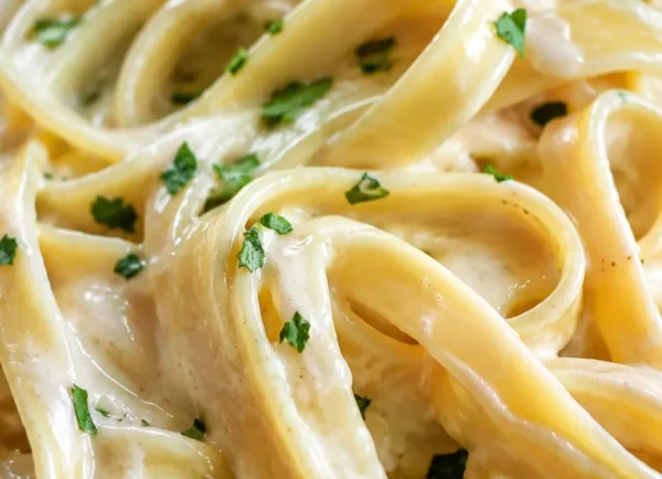 Silky Fettuccini Alfredo Recipe