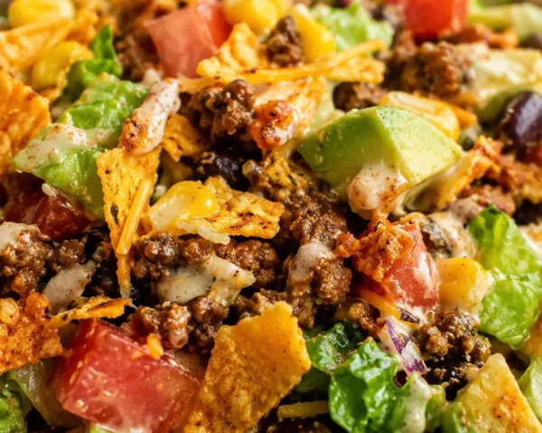 Taco Salad with Doritos