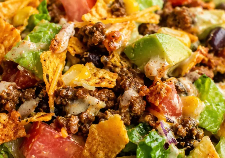 Taco Salad with Doritos