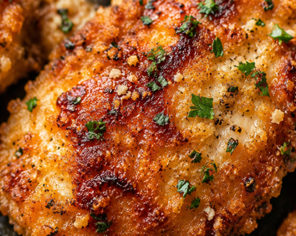 THE CRISPIEST EVER PARMESAN CRUSTED