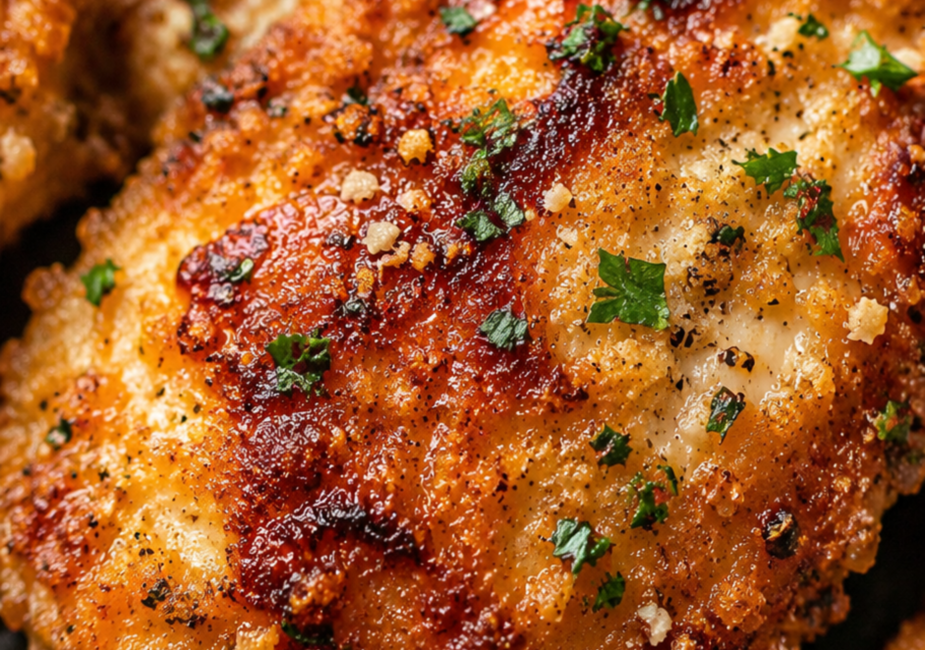 THE CRISPIEST EVER PARMESAN CRUSTED