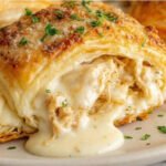Tender Chicken Pillows with Creamy Parmesan Sauce
