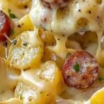 Cheesy Ranch Potatoes & Smoked Sausage