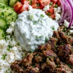 20-Minute Greek Lamb Gyro Bowls