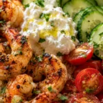 20-Minute Greek Shrimp Grain Bowls
