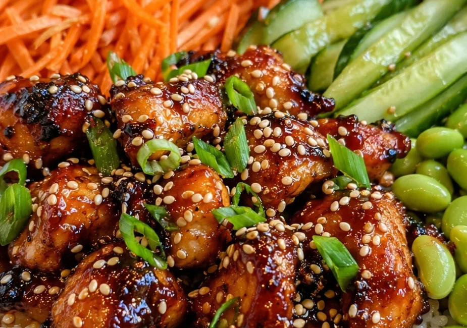 20-Minute Korean BBQ Chicken Bowls