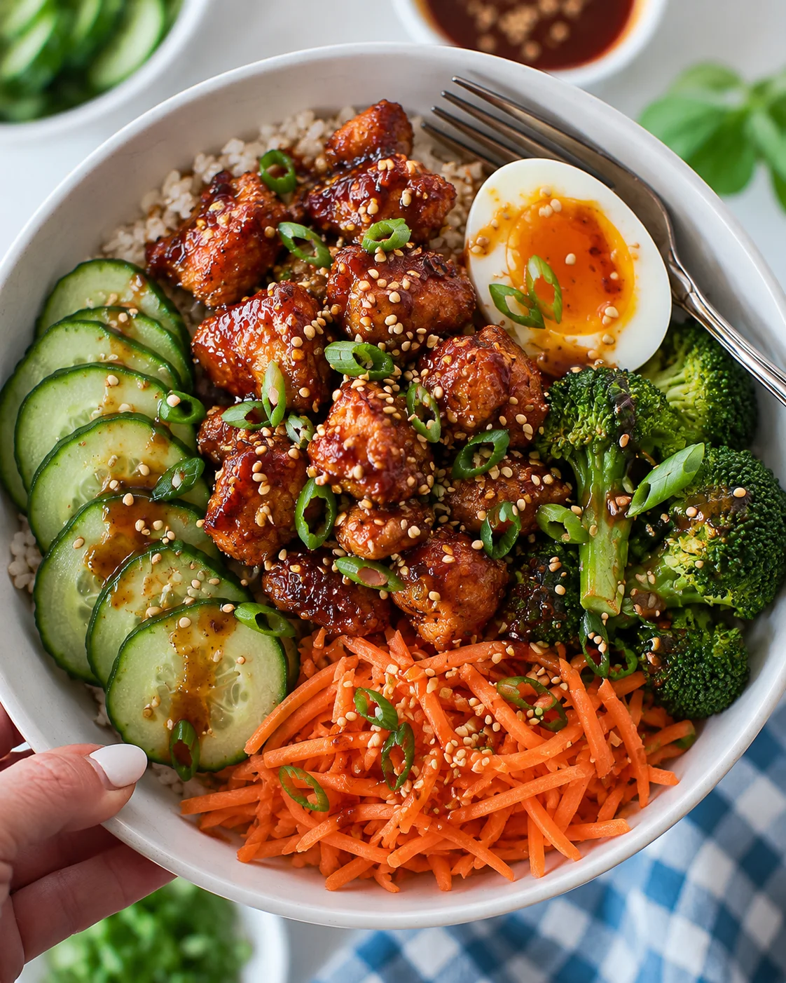 20-Minute Korean BBQ Chicken Bowls 3