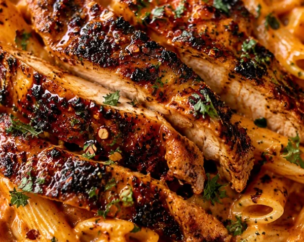 25-Minute Spicy Cajun Honey Butter Chicken Pasta
