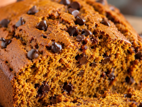3 Ingredient Pumpkin Bread