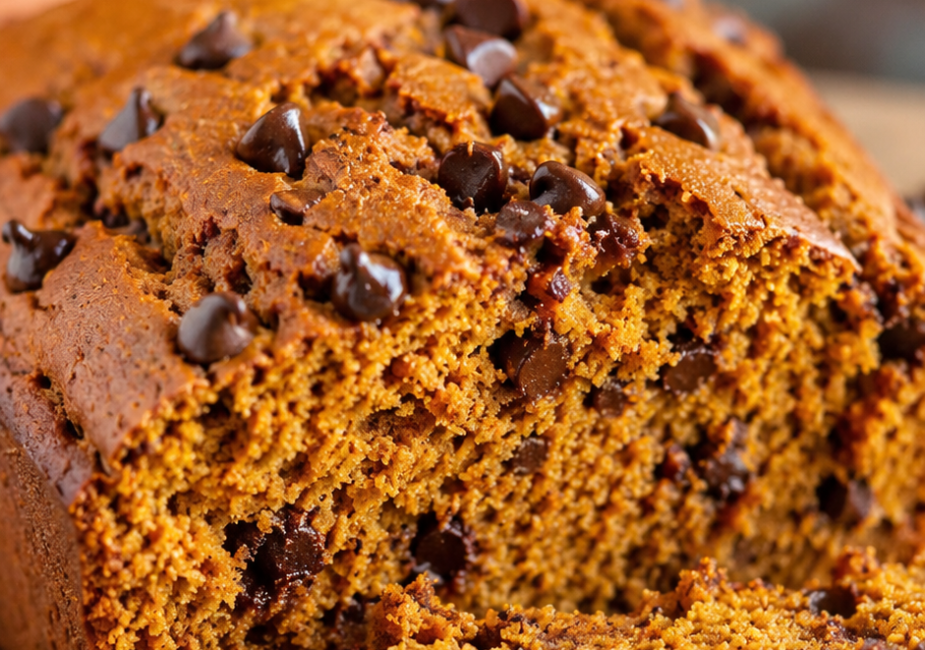 3 Ingredient Pumpkin Bread