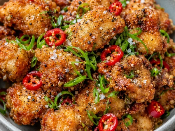 Air Fryer Salt and Pepper Crispy Chicken