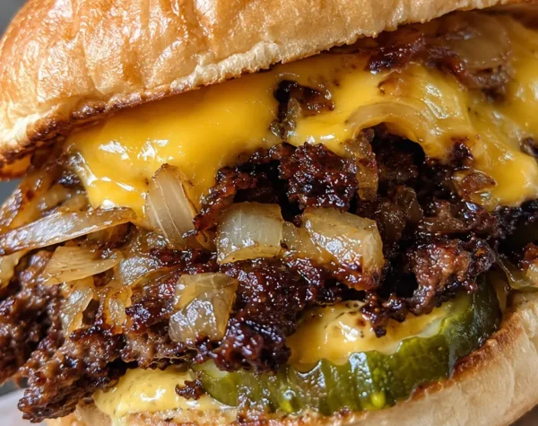 Authentic Oklahoma Onion Smash Burgers