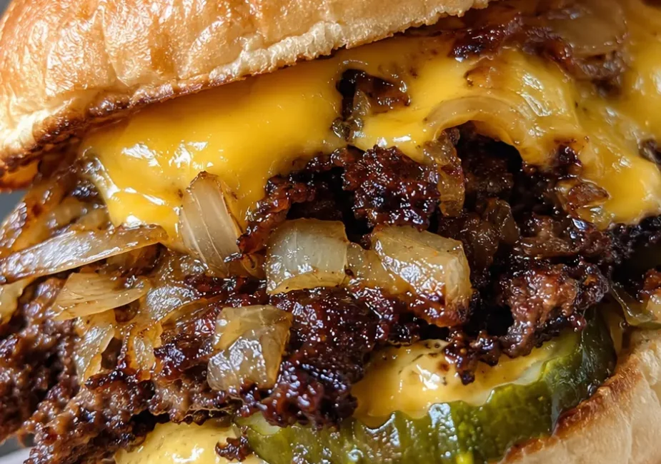 Authentic Oklahoma Onion Smash Burgers