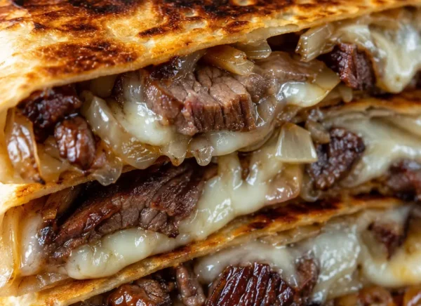Best Blackstone Steak and Cheese Quesadillas