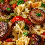 Easy 20-Minute Italian Sausage and Bow Tie Pasta Recipe