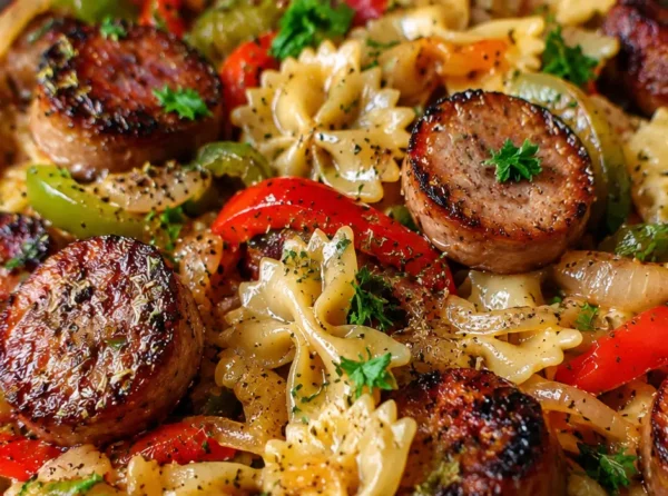 Easy 20-Minute Italian Sausage and Bow Tie Pasta Recipe