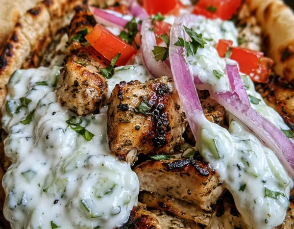 Easy 30-Minute Greek Chicken Gyros