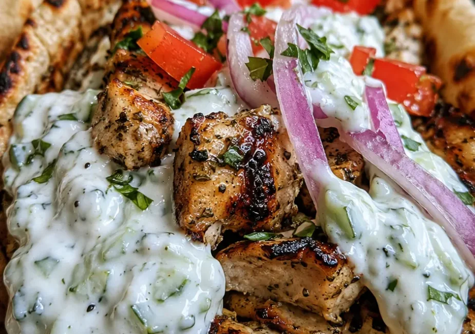 Easy 30-Minute Greek Chicken Gyros