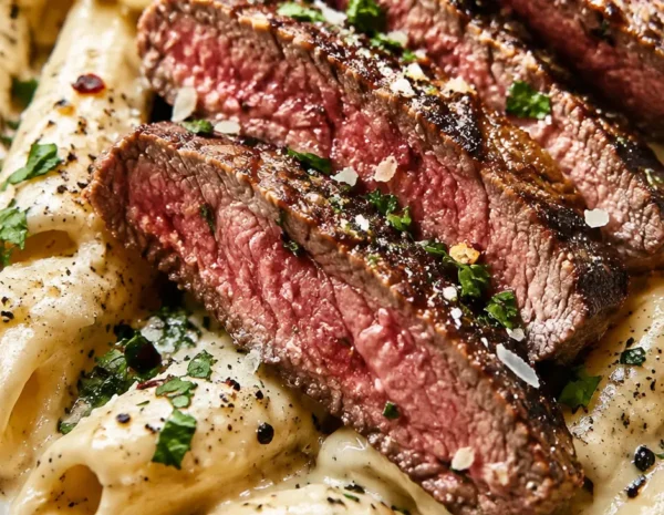 Easy Creamy Steak Pasta Recipe