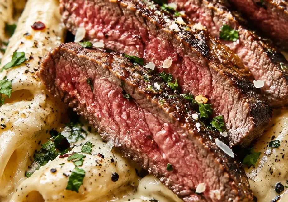Easy Creamy Steak Pasta Recipe
