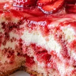 Easy Strawberry Earthquake Cake Recipe