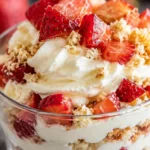 Easy Strawberry Shortcake Cups