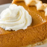 Homemade Pumpkin Pie Recipe