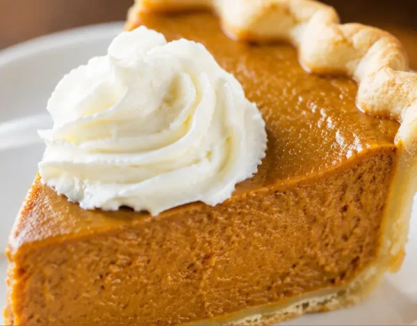 Homemade Pumpkin Pie Recipe