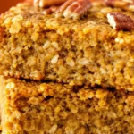 Maple Pumpkin Oatmeal Breakfast Bars