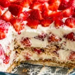 No Bake Strawberry Icebox Cake Recipe