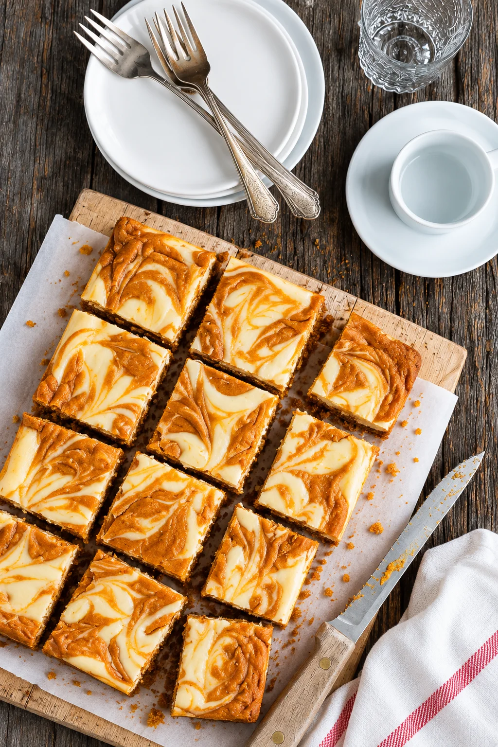 No-Bake Pumpkin Cheesecake Bars