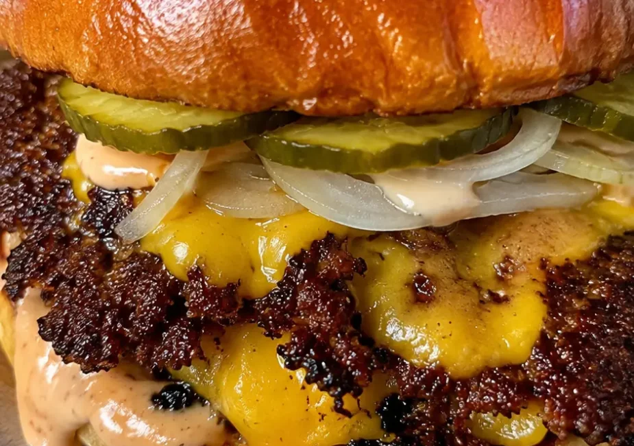 Perfect Crispy Smash Burger Recipe