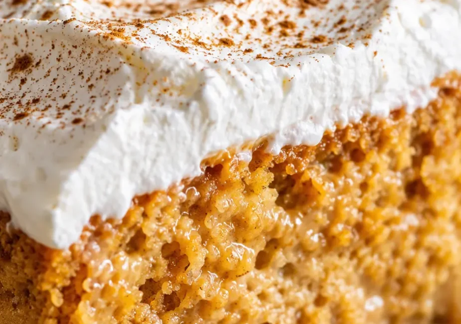 Pumpkin Spice Tres Leches Cake Recipe