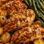 Sheet Pan Herb-Baked Chicken Dinner