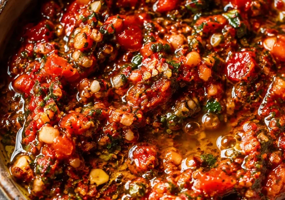 Smoky Red Chimichurri Sauce for Steak