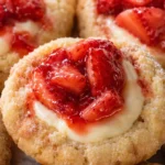 Strawberry Cheesecake Cookies