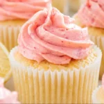 Strawberry Lemonade Cupcakes
