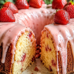 Strawberry Pound Cake Recipe