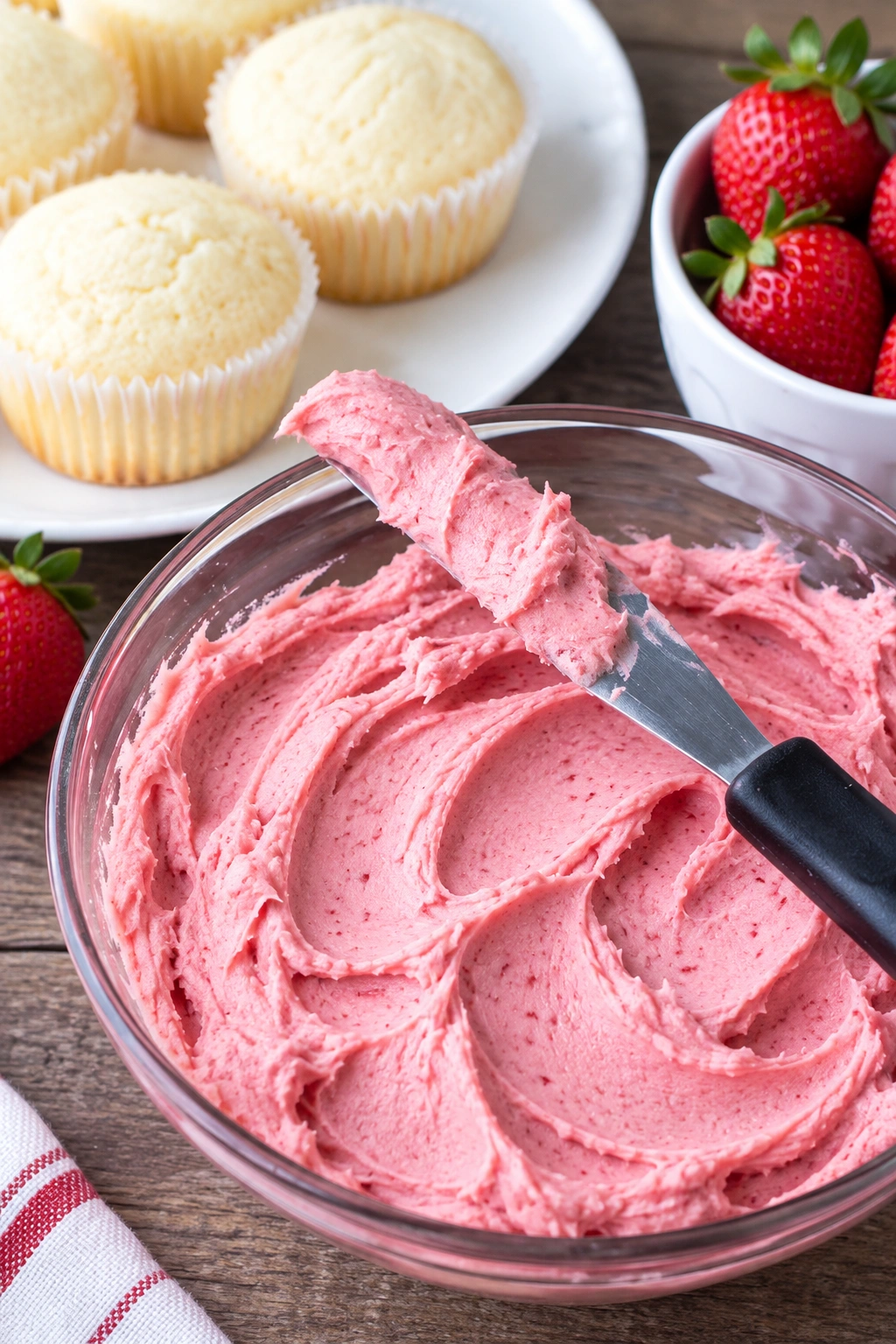 Strawberry Lemonade Cupcakes